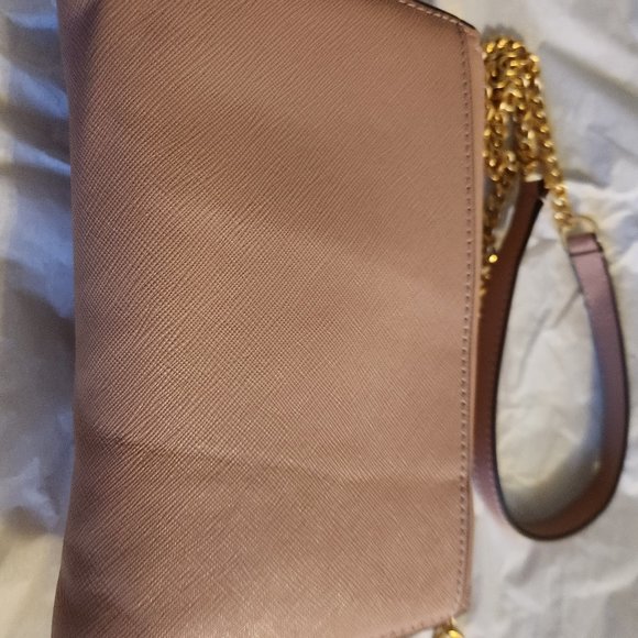 SALE $$$ NWT Leather Tory Burch Emerson Chain Wallet Crossbody flaw - Picture 5 of 11